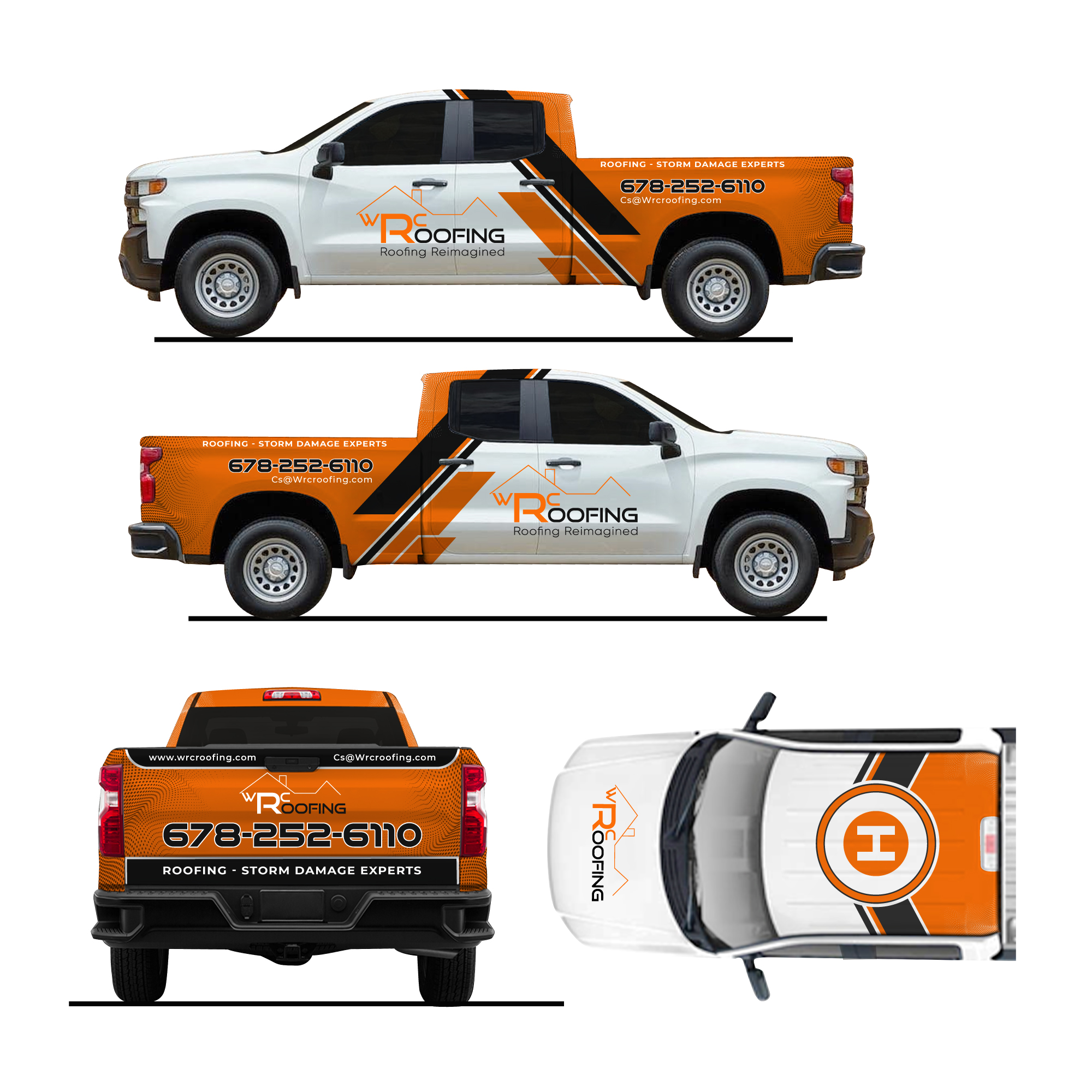 Car Wrap Design by Jhony N for Whitaker Roofing | Design #33433930