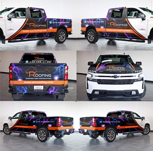 Car Wrap Design by tamtama for Whitaker Roofing | Design: #33441045