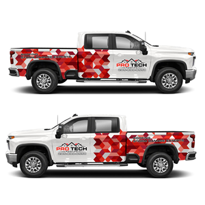 Car Wrap Design by aicreativeman for Whitaker Roofing | Design #33470126