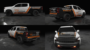 Car Wrap Design by VCreativeidea for Whitaker Roofing | Design: #33423143