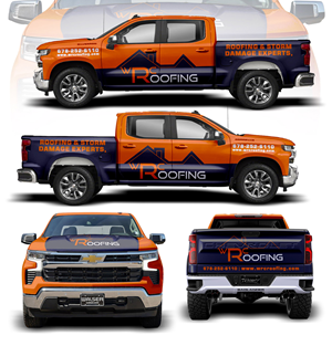 Car Wrap Design by websmartusa for Whitaker Roofing | Design: #33418544