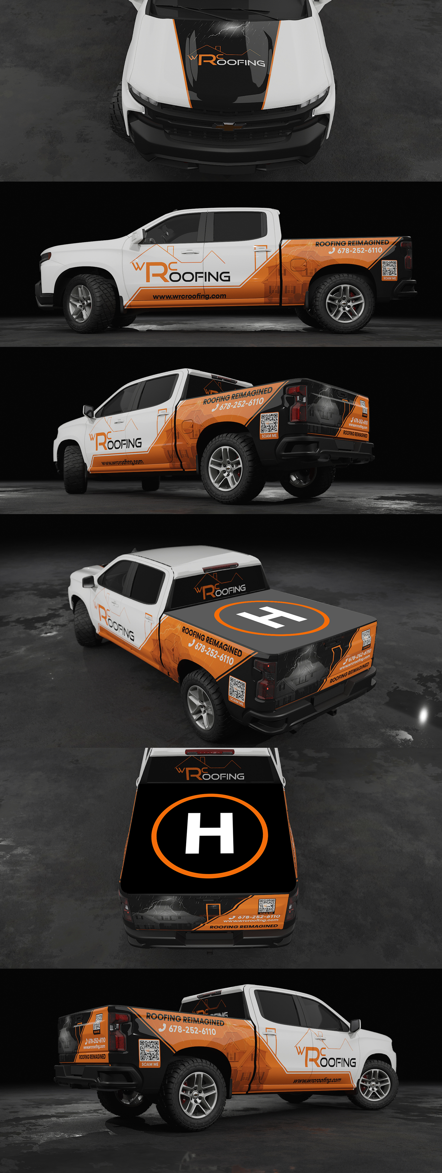 Car Wrap Design by Wrapcia for Whitaker Roofing | Design #33424917