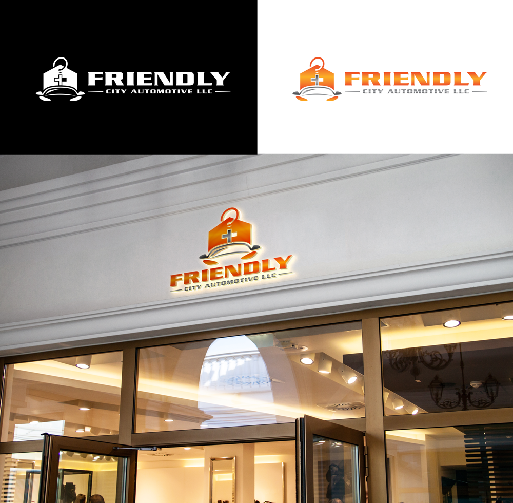 Logo Design by RA-bica for Friendly City Automotive LLC | Design #33438960