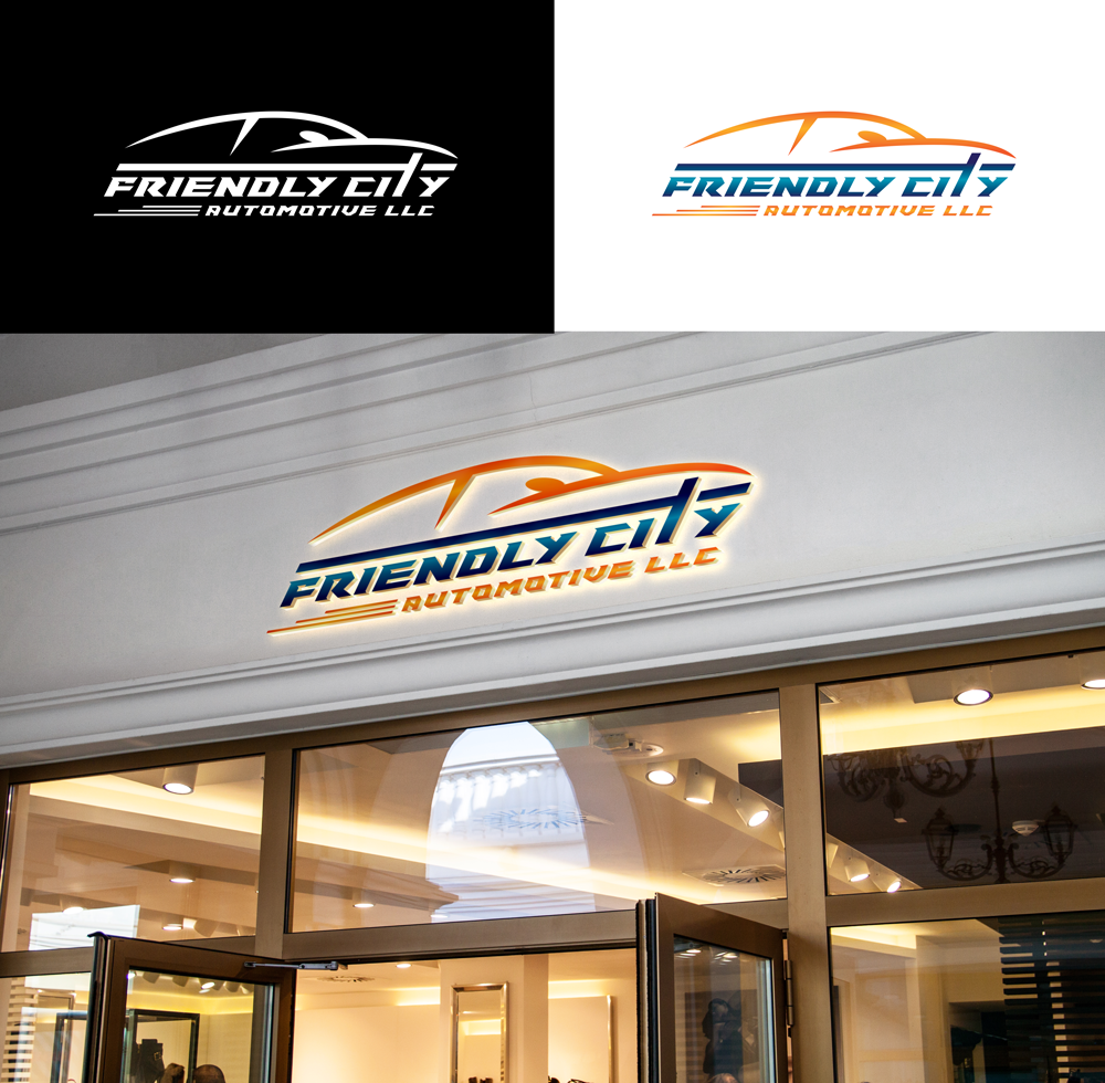 Logo Design by RA-bica for Friendly City Automotive LLC | Design #33438963