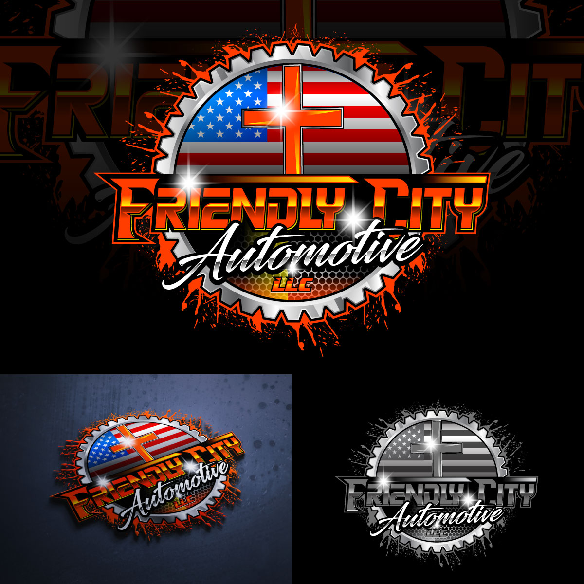 Diseño de Logo por Suvendu.S para Friendly City Automotive LLC | Diseño #33437714