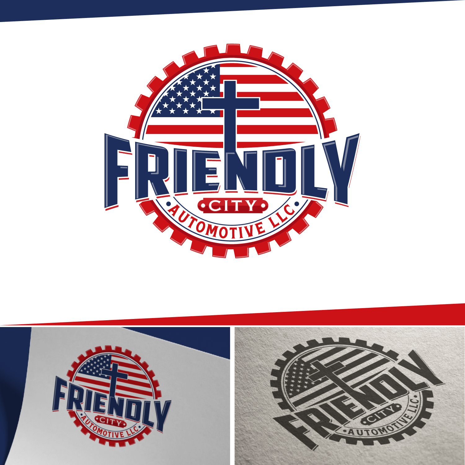 Diseño de Logo por Suvendu.S para Friendly City Automotive LLC | Diseño #33438238