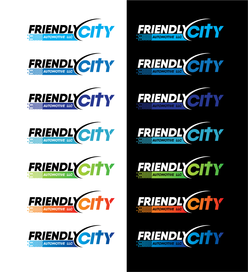 Logo Design by zebronicgraphic for Friendly City Automotive LLC | Design #33426682