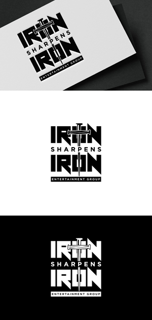 Logo Design by Loknath for Iron Sharpens Iron Entertainment Group | Design: #33417928