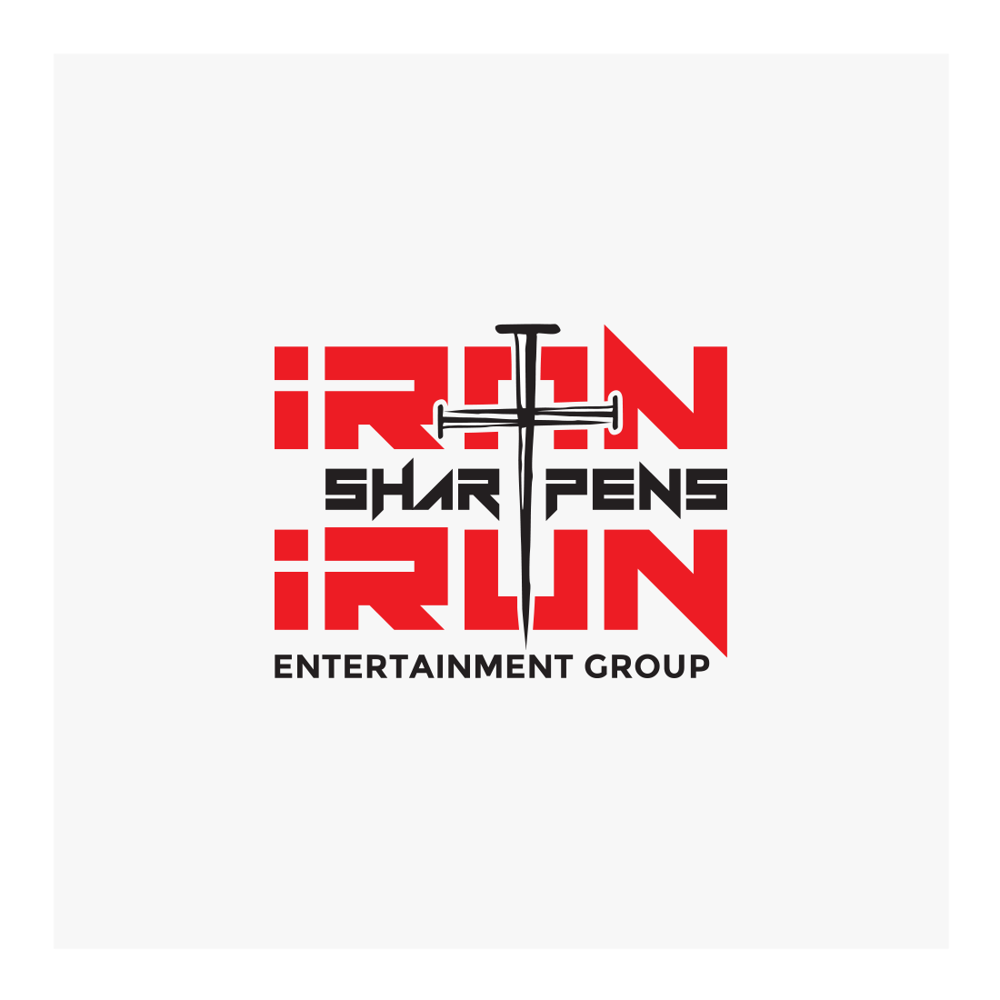 Design de Logo par Mungbejotok pour Iron Sharpens Iron Entertainment Group | Design #33447790