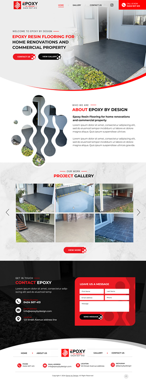 Web Design by Blue Sparrow for this project | Design: #33415819