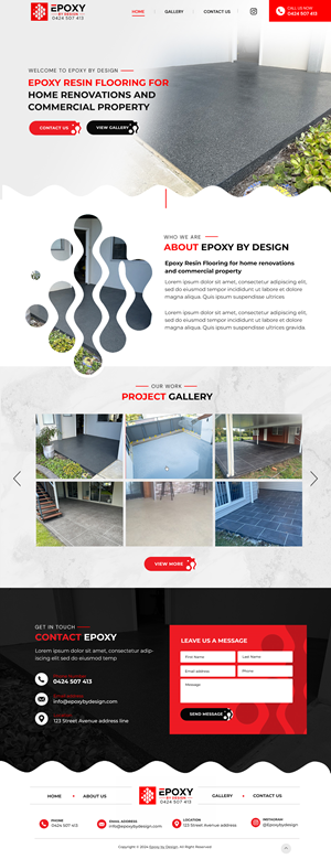Web-Design von Blue Sparrow für dieses Projekt | Design: #33415820