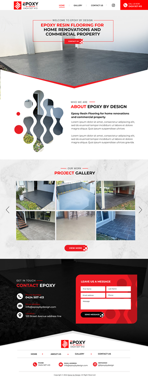 Web-Design von Blue Sparrow für dieses Projekt | Design: #33415821