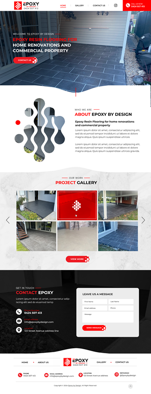 Web-Design von Blue Sparrow für dieses Projekt | Design: #33415859