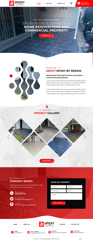 Web-Design von Blue Sparrow für dieses Projekt | Design: #33417475