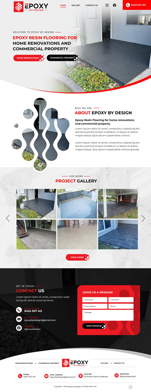 Web-Design von Blue Sparrow für dieses Projekt | Design: #33530495