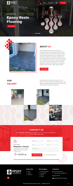 Web Design by pb for this project | Design: #33420318