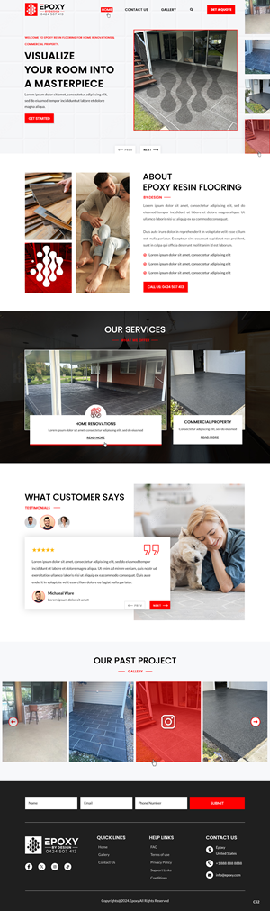 Web Design by pb for this project | Design: #33420325