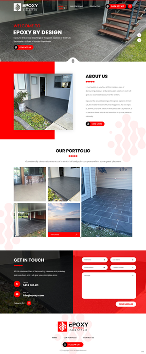 Web Design by pb for this project | Design: #33420328