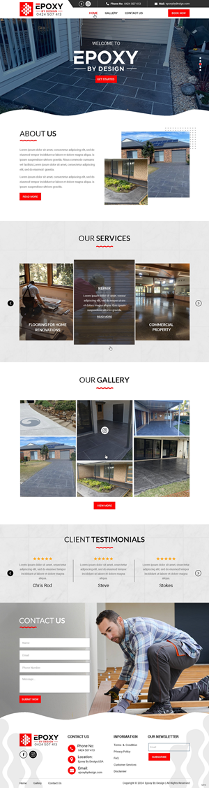 Web Design by pb for this project | Design: #33420330
