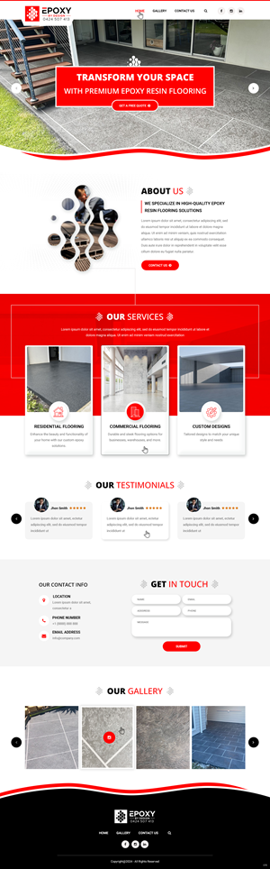 Web Design by pb for this project | Design: #33420331