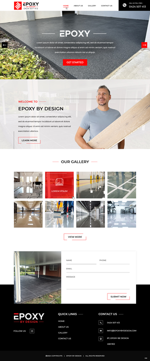 Web Design by pb for this project | Design: #33420332