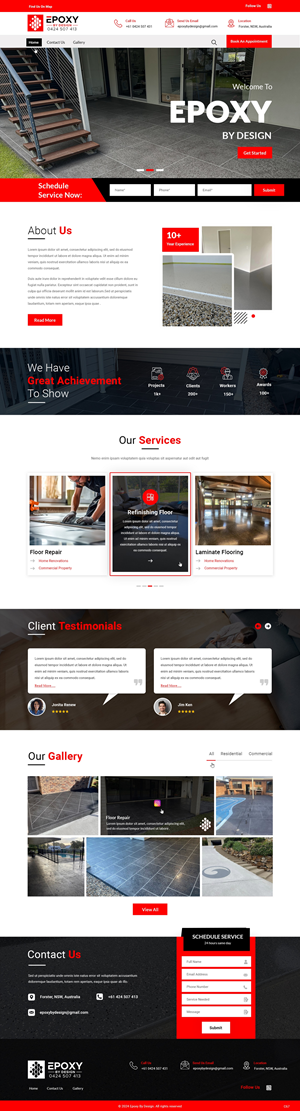 Web Design by pb for this project | Design: #33420333