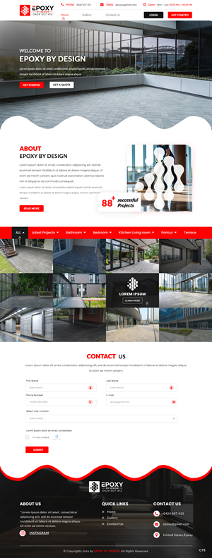 Web Design by pb for this project | Design: #33420335