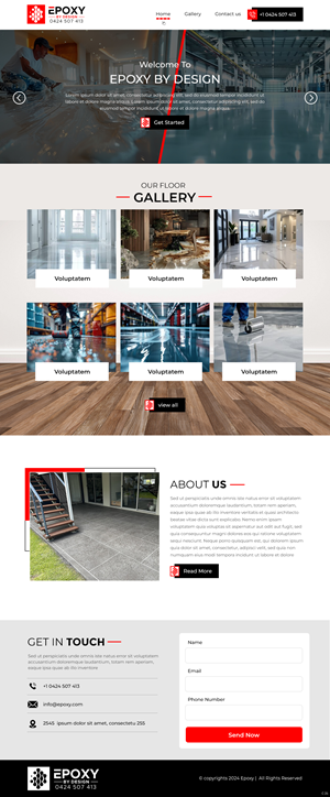 Web Design by pb for this project | Design: #33427269
