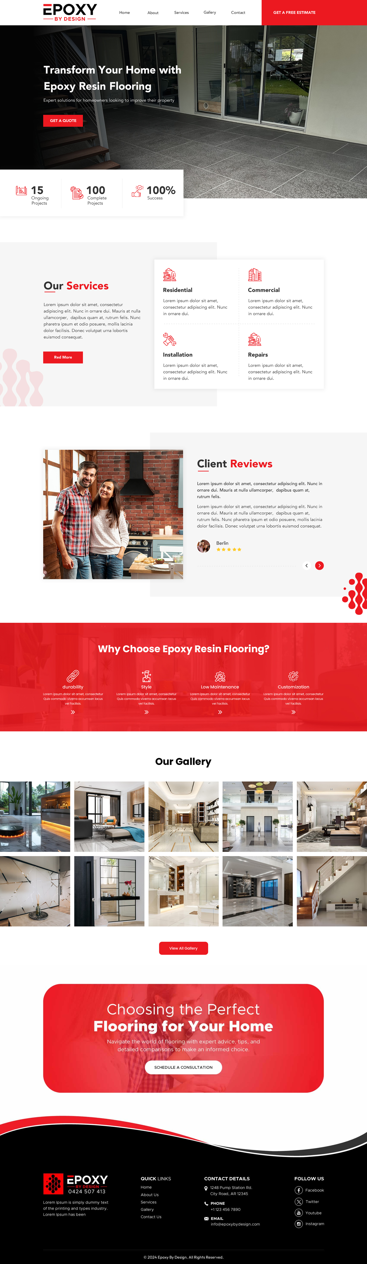 Web Design by Sbss for this project | Design #33426849