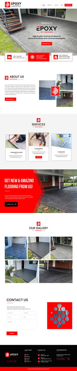 Web Design by Creations Box 2015 for this project | Design #33416742