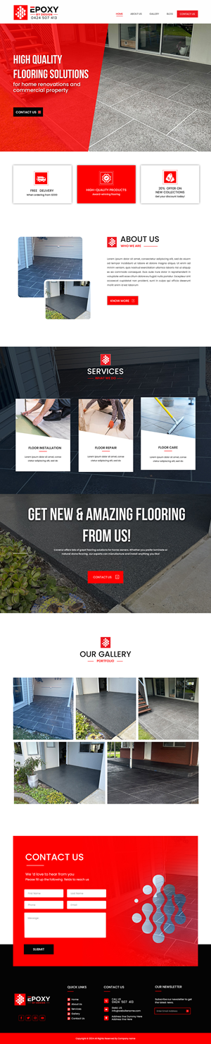 Web-Design von Creations Box 2015 für dieses Projekt | Design: #33418533