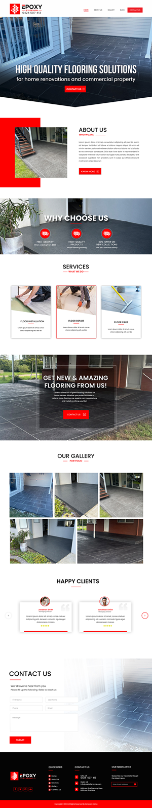 Web Design by Creations Box 2015 for this project | Design: #33420441