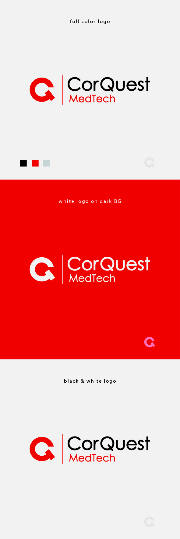 Diseño de Logo por Lammy para CorQuest MedTech srl | Diseño #33419435