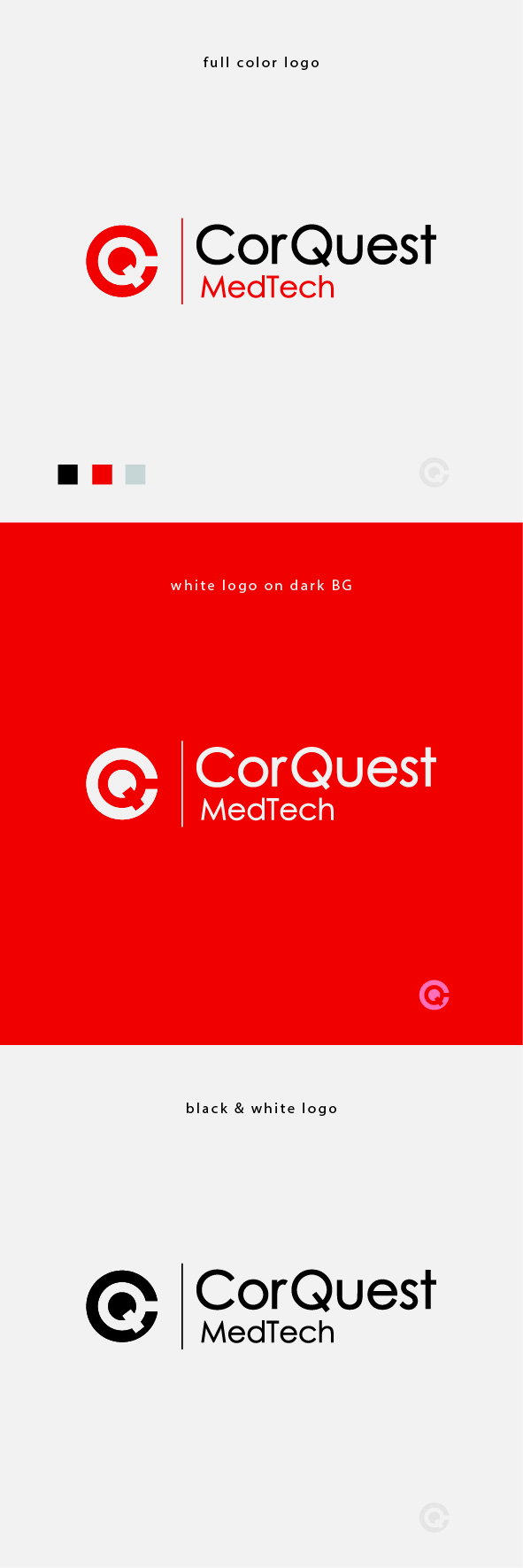 Diseño de Logo por Lammy para CorQuest MedTech srl | Diseño #33423944