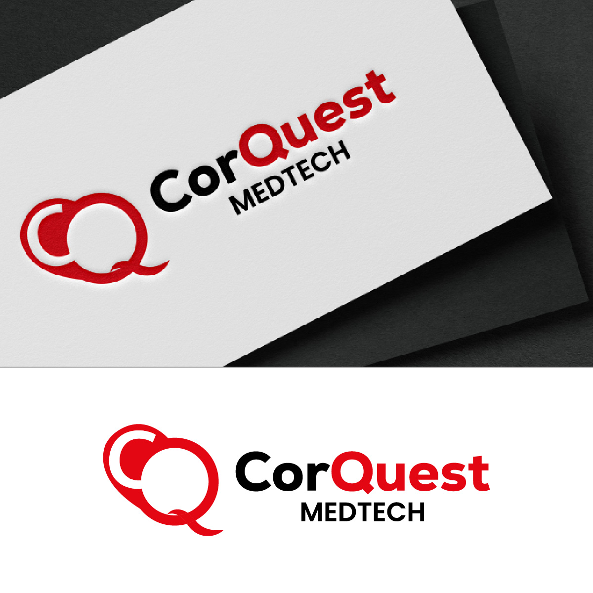 Diseño de Logo por Loknath para CorQuest MedTech srl | Diseño #33425752