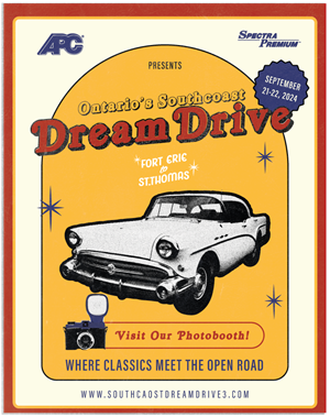 Graphic Design by Ileana Blanco for Ontario's SouthCoast Dream Drive | Design: #33458329