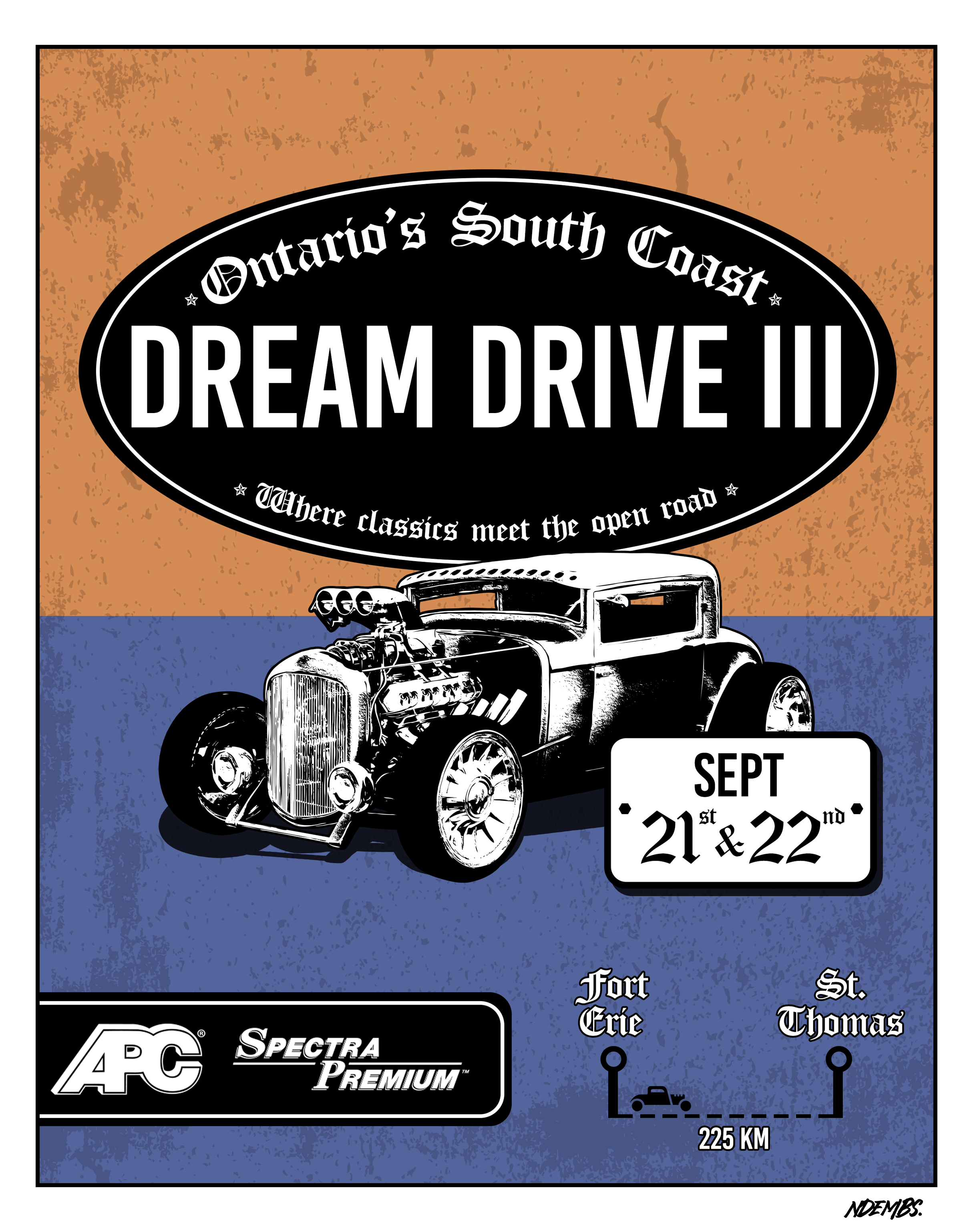 Graphic Design by Ndembs for Ontario's SouthCoast Dream Drive | Design #33443413