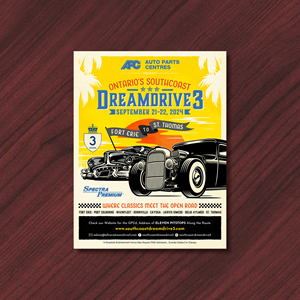 Poster for a an ad on Facebook and website