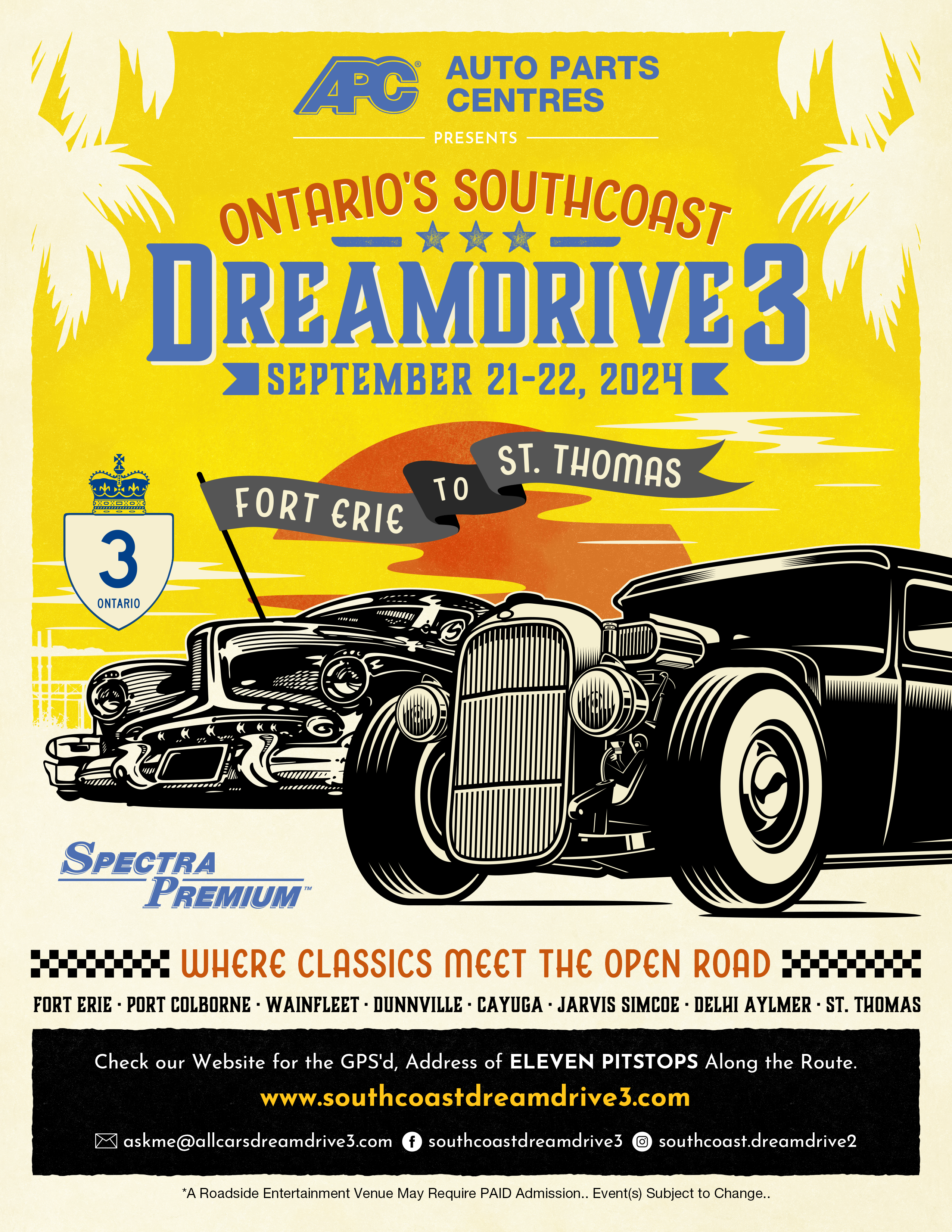 Graphic Design by nadhisa87 for Ontario's SouthCoast Dream Drive | Design #33463584