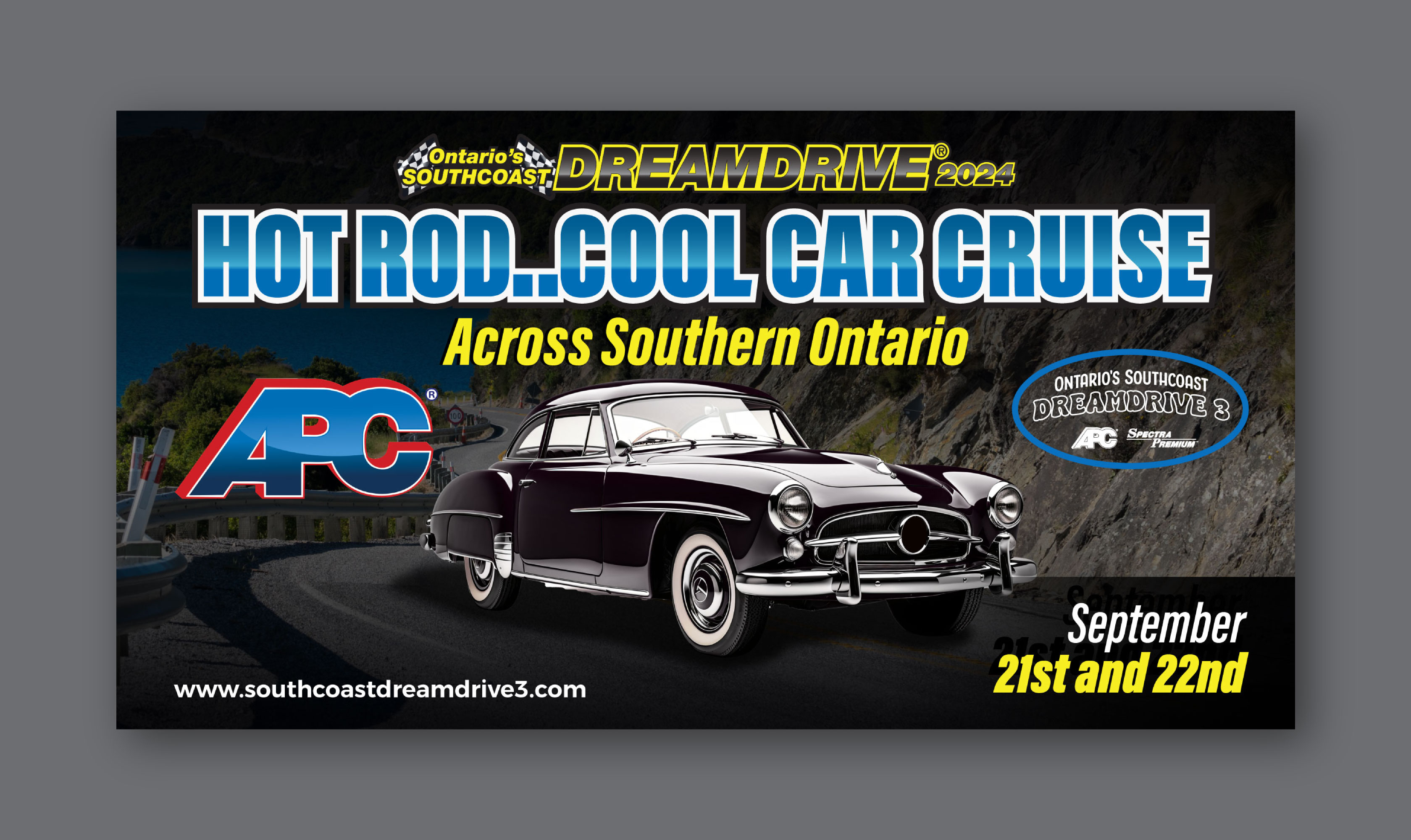 Graphic Design by Impressive Sol for Ontario's SouthCoast Dream Drive | Design #33425447