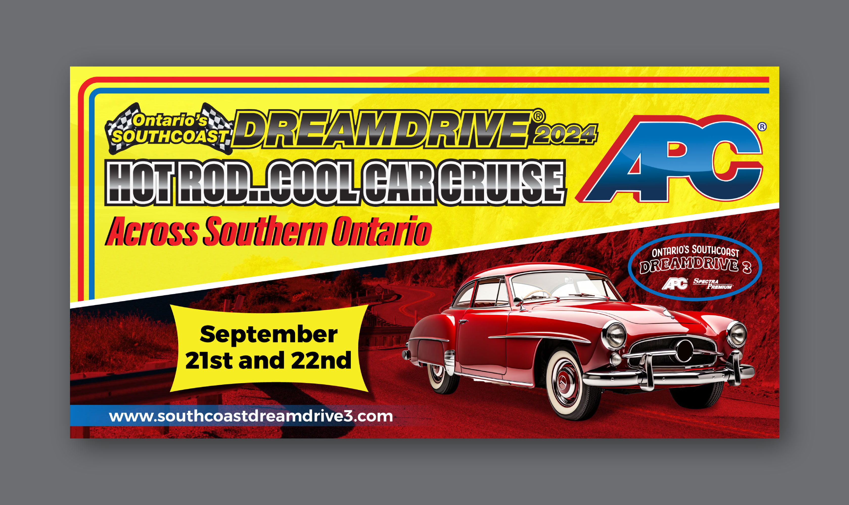Design Graphique par Impressive Solutions pour Ontario's SouthCoast Dream Drive | Design #33425448