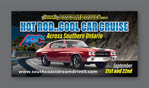 Design Graphique par Impressive Solutions pour Ontario's SouthCoast Dream Drive | Design : #33436560