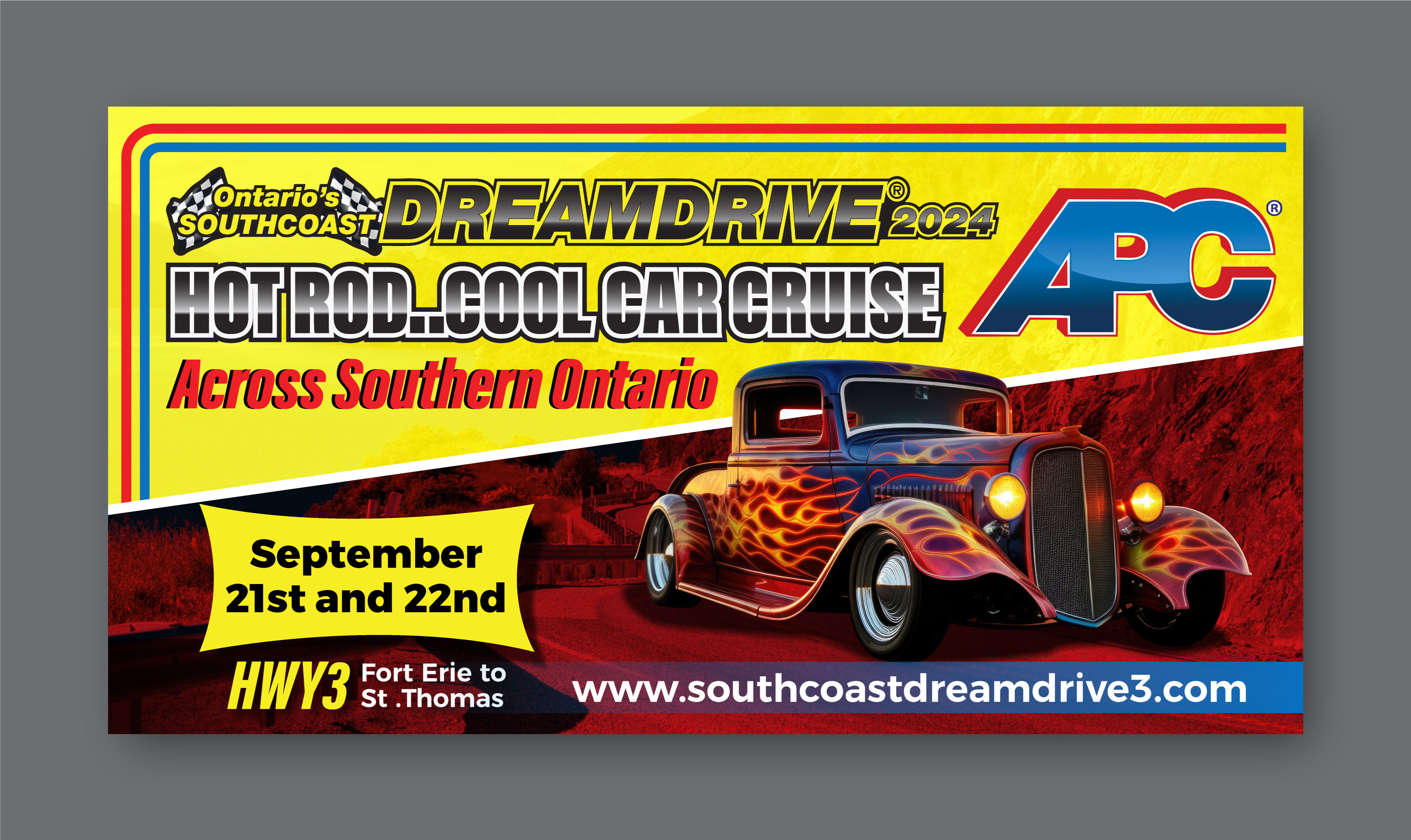 Design Graphique par Impressive Solutions pour Ontario's SouthCoast Dream Drive | Design #33436561