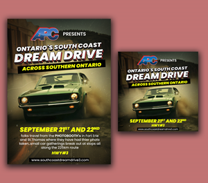 Graphic Design by nguruzzdng for Ontario's SouthCoast Dream Drive | Design: #33439427