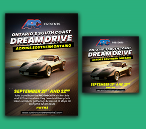 Graphic Design by nguruzzdng for Ontario's SouthCoast Dream Drive | Design: #33440574