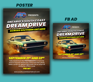 Graphic Design by nguruzzdng for Ontario's SouthCoast Dream Drive | Design: #33463082