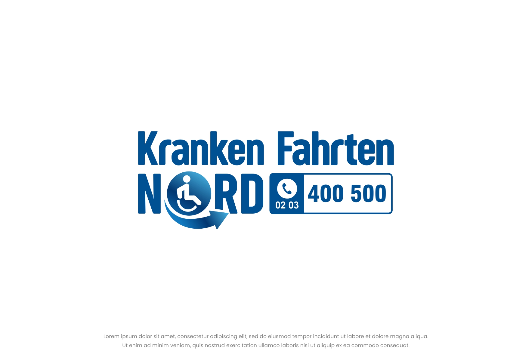 Logo Design by Goodpartner for Krankenfahrten Nord GmbH | Design #33461508