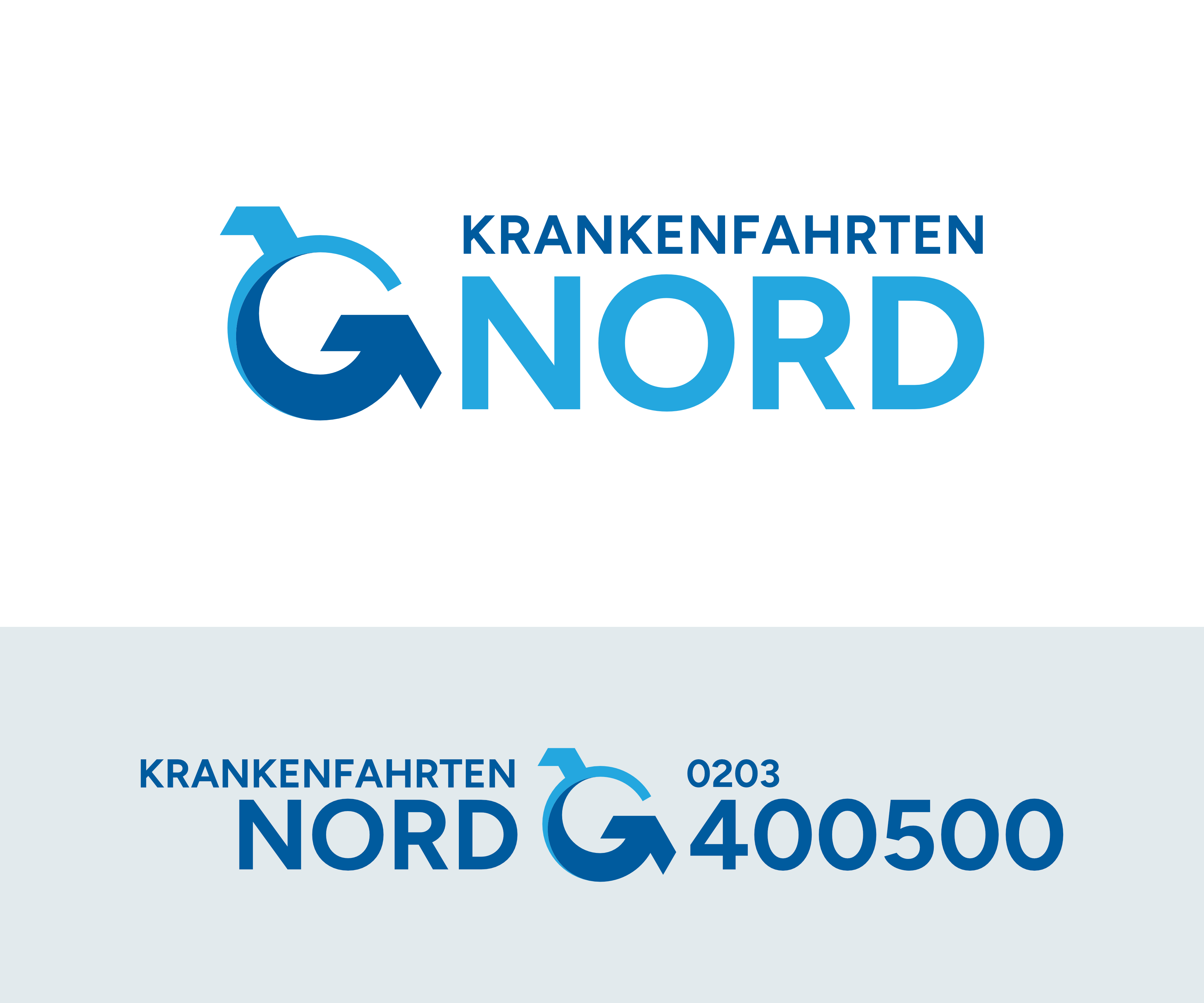 Logo Design by EmNiesh for Krankenfahrten Nord GmbH | Design #33429506