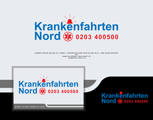 Logo Design by uzzal100 for Krankenfahrten Nord GmbH | Design #33424624