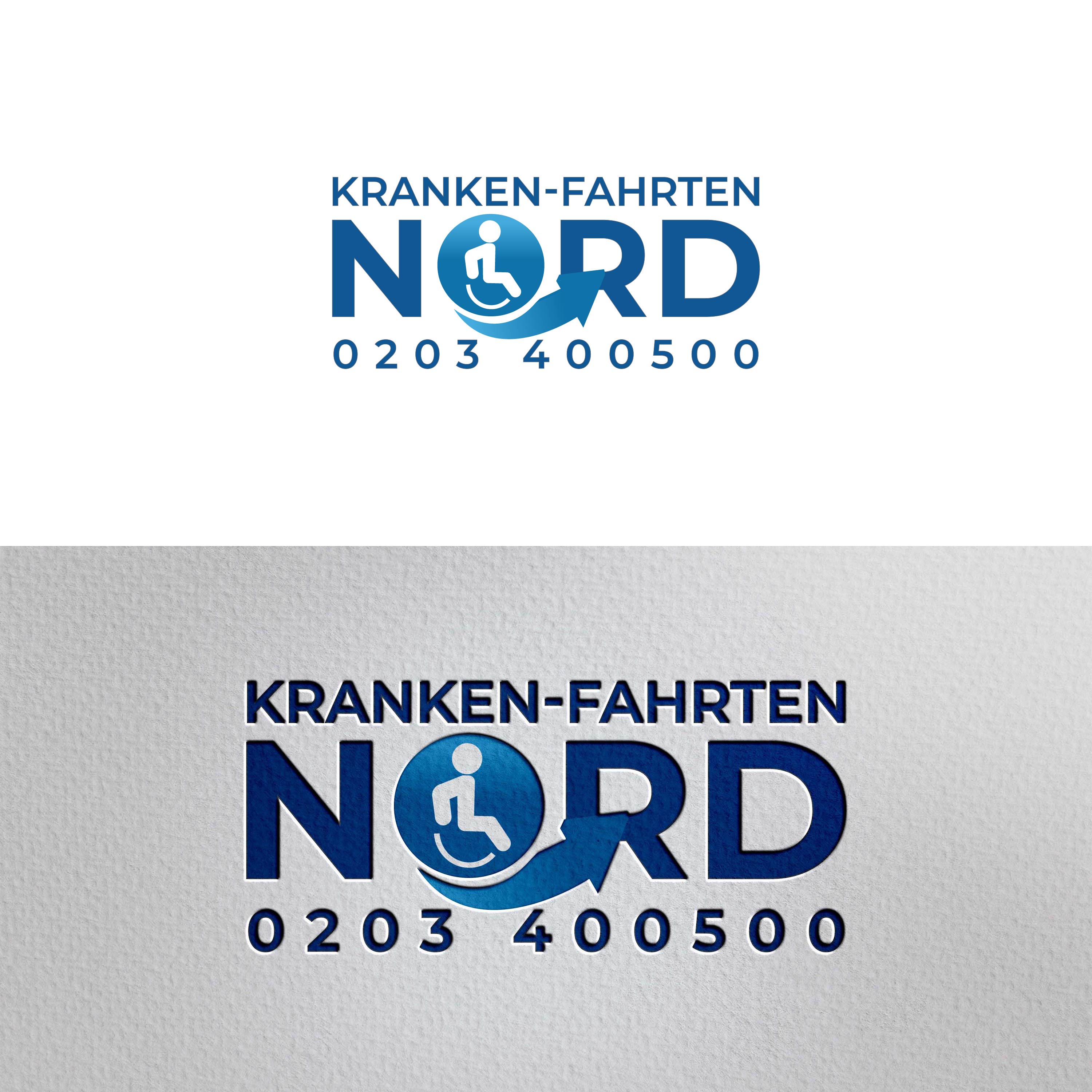 Logo Design by Shahzaib Ashfaq for Krankenfahrten Nord GmbH | Design #33459059